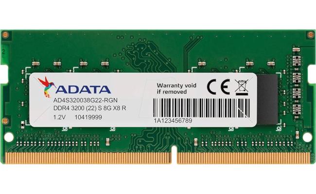 ADATA DDR4 SO-DIMM 8GB 3200 (22)