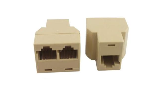 Adapter Rj45 To 2*Rj 45