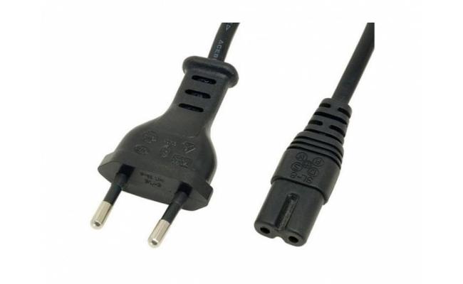 Power Cable 2Pin 1.8 Meter