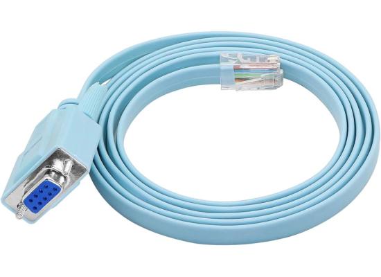 CABLE RJ45 TO SERIAL 9 PIN F