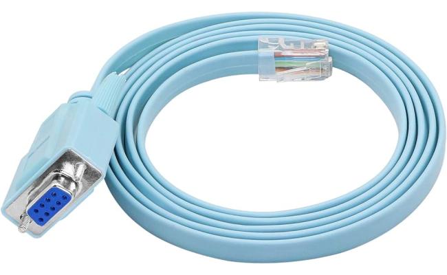 CABLE RJ45 TO SERIAL 9 PIN F