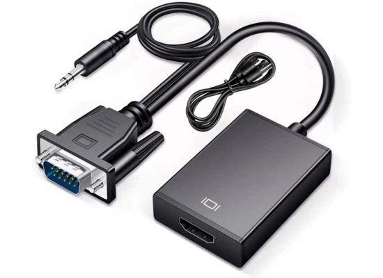Converter VGA to HDMI With Audio