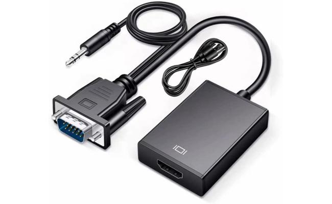 Converter VGA to HDMI With Audio