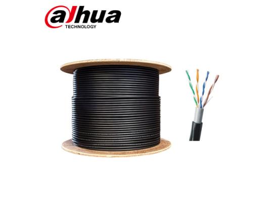 DAHUA CAT6 CABLE 24 AWG 305M BLACK COLOR