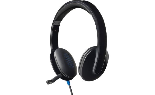 Logitech H540 High-Performance USB Headset For Windows & Mac , Skype Certified