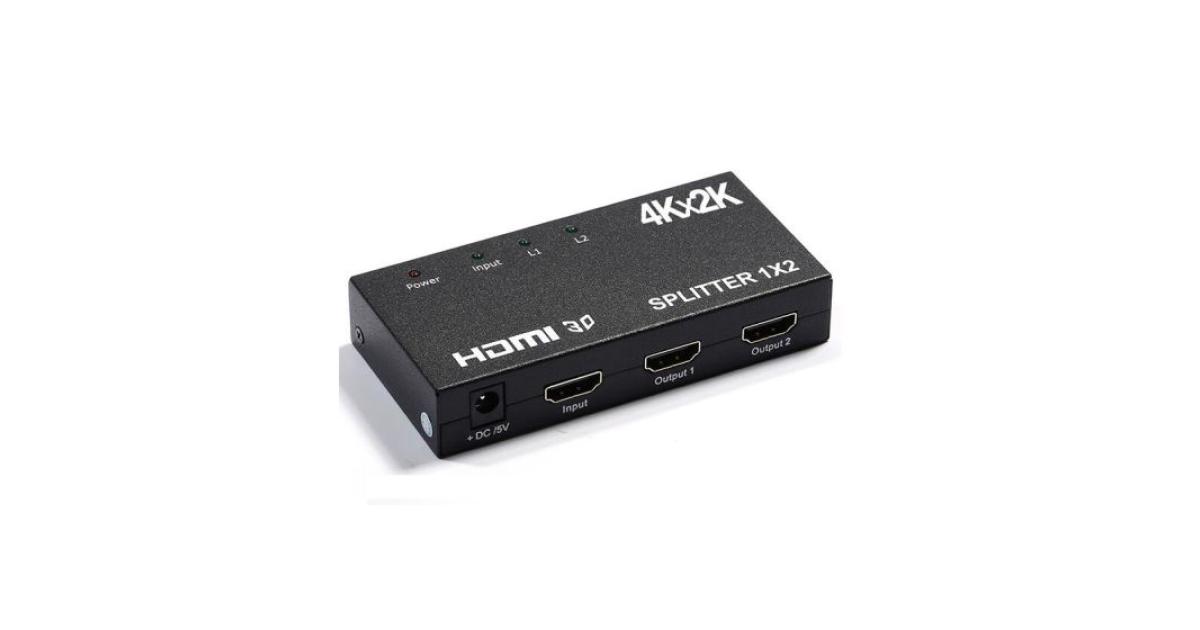 HDMI SPLITTER 1x2 4Kx2K (102F) | HDMI-2/1-4K | MIDTeks Inc ...