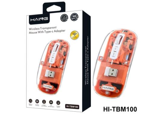 Mouse HAING HI-TBM100 Bluetooth & Wireless 2.4G Mouse