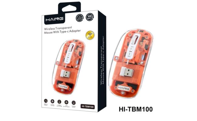 Mouse HAING HI-TBM100 Bluetooth & Wireless 2.4G Mouse