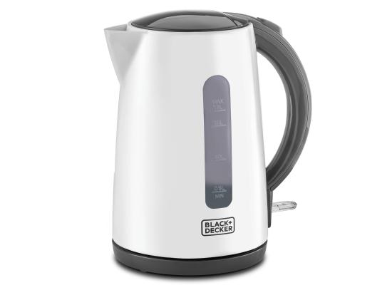 BLACK & DECKER CORDLESS ELECTRIC KETTLE 2200WATT 1.7L WITH WATER LEVEL INDICATOR