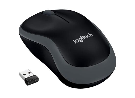 Logitech M185 Wireless Mouse Ambidextrous USB PC / Mac  - Grey