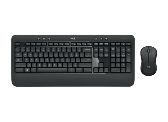 Logitech MK540 Wireless Keyboard & Mouse Unifying USB-Receiver Arabic / English 