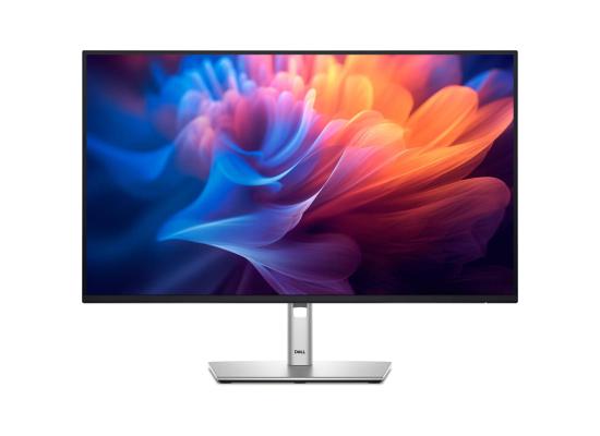 Dell P2725H Flat Professional Monitor 27" FHD IPS @100HZ, 99% sRGB, Ultrathin Bezel Display, Adjustable Stand, DP Port, HDMI, VGA, Type-C (Data Only)