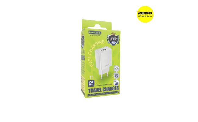 REMAX KIDDY SERIES 2.4A TRAVEL WALL CHARGER RP-U95