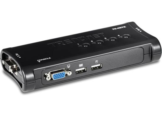 Trendnet 4-port USB KVM Switch Kit (Include 4 x KVM Cables)