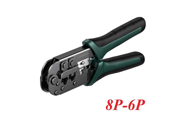 UGREEN MULTIFUNCTIONAL CRIMPING TOOL CARBON STEEL 8P/6P CUTTING AND STRIPPING