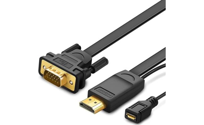CONVERTER CABLE UGREEN HDMI TO VGA UGREEN-30449