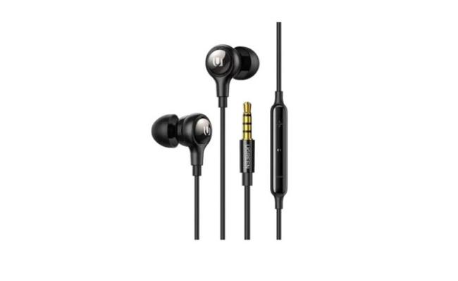 UGREEN IN EAR EARPHONES W/3.5MM PLUG 1.2METER