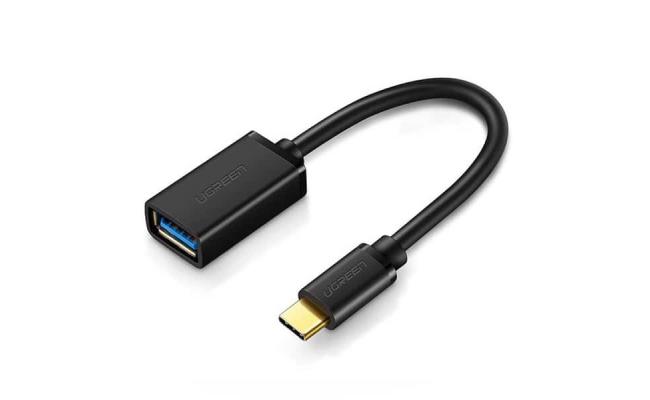 UGREEN USB-C MALE TO USB3.0 A FEMALE OTG CABLE MALCK 15CM