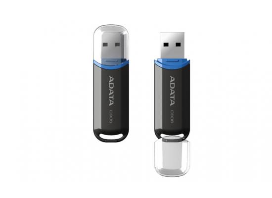 ADATA C906 32GB USB 2.0 Compact Design Flash Drive, Black