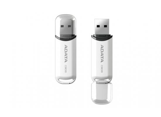 ADATA C906 32GB USB 2.0 Compact Design Flash Drive, White