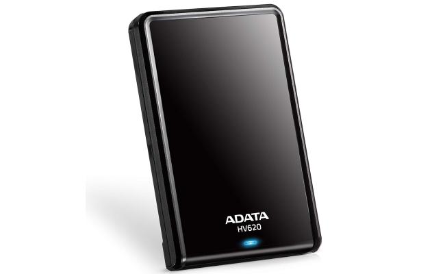 ADATA HV620 2TB USB 3.0 Stylish and Sleek External Hard Drive, Black