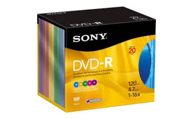 Sony Dvd Media +r