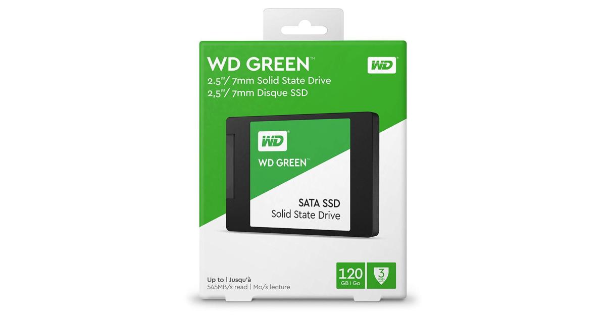 Wd green sale wds120g2g0a