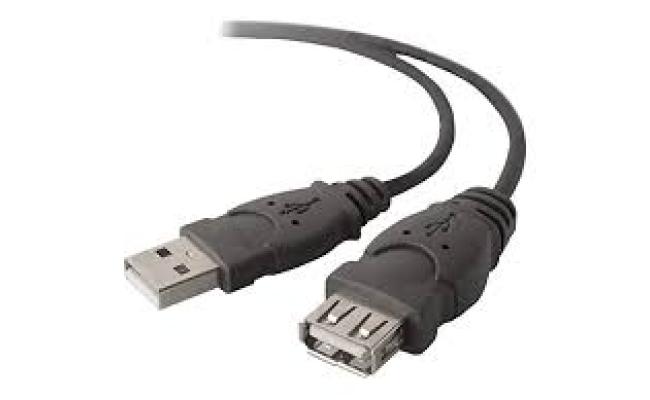 Cable USB 2.0 Extention, Am To Af,3m