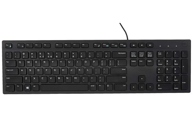 Dell KB216 USB Keyboard - Black