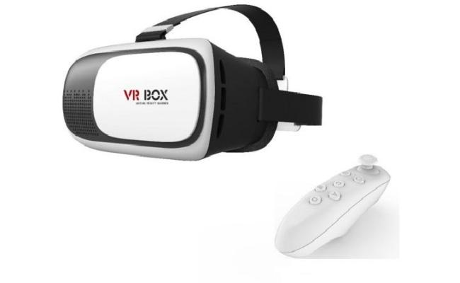Virtual Reality Glasses With Remote