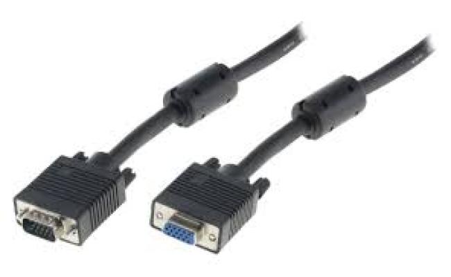 Cable VGA Male/Female 1.8m