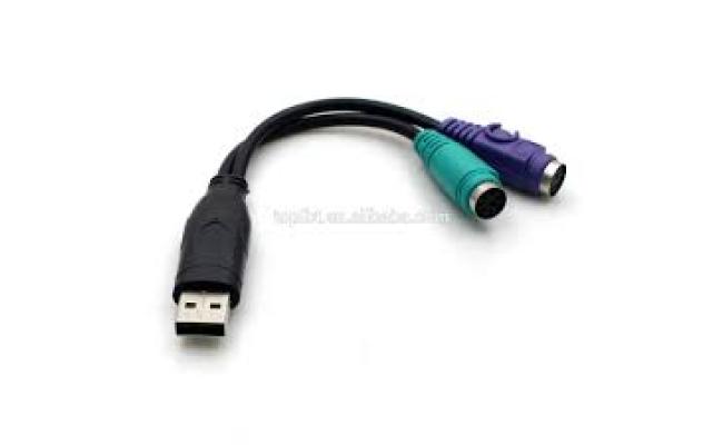 USB to 2 PS2 Cable