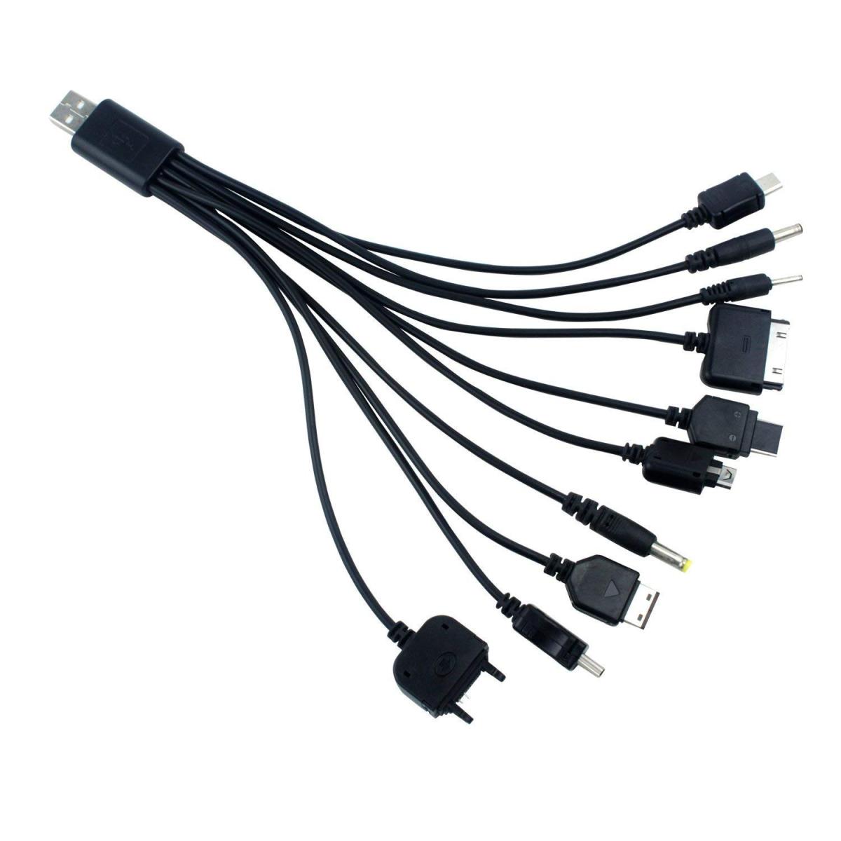 10 in 1 Universal USB Charger Cable For iPod / iPhone / PSP / Camera…