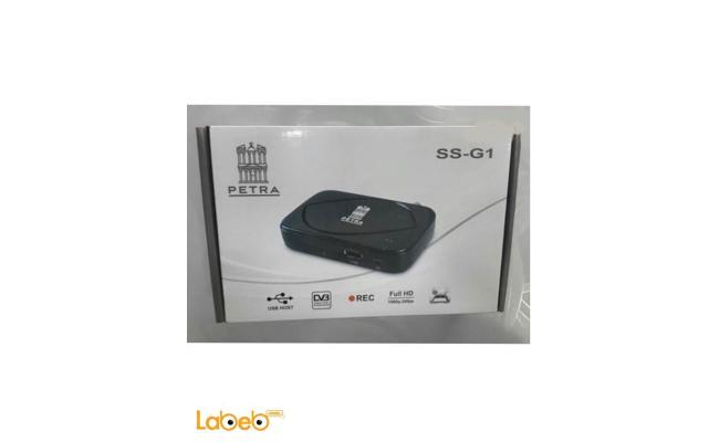 Petra SS-G1 Receiver - Full Hd - USB 2.0 - 4000 Channels - Black