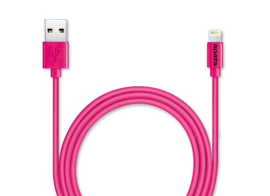 ADATA MFI Certified Lightning Cable For iPhone, iPad, Pink