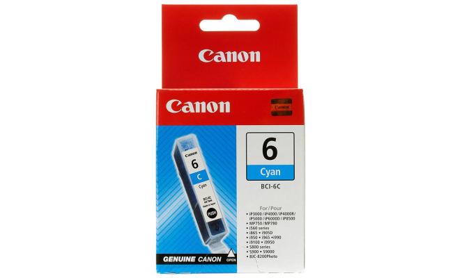 Canon BCI-6C Ink / Inkjet Cartridge Cyan (Original)