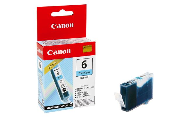 Canon BCI6PC Ink / Inkjet Cartridge Photo Cyan (Original)