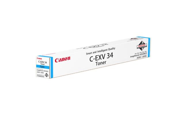 Canon C-EXV34c Laser Toner Cartridge Cyan (Original)