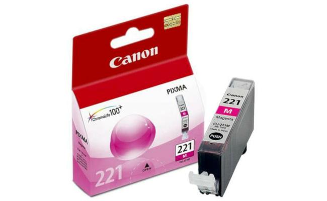 Canon CLI221M Ink / Inkjet Cartridge Magenta (Original)