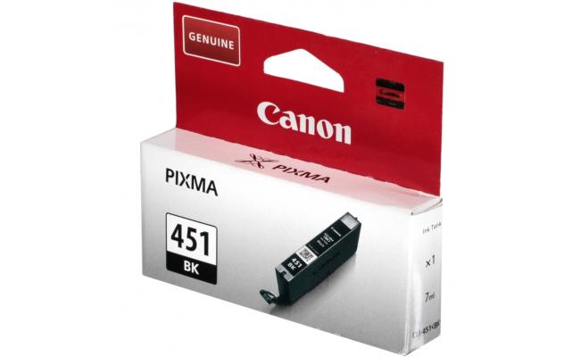 Canon Ink Cartridge, Black CLI-451B (Original)