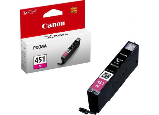 Canon Ink Cartridge, Magenta CLI-451M (Original)
