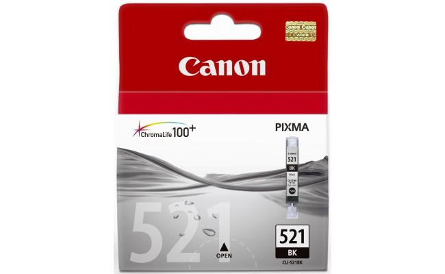 Canon CLI-521B Ink / Inkjet Cartridge Black (Original)