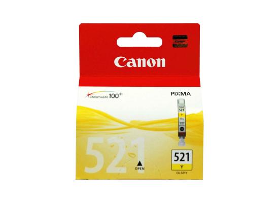 Canon CLI-521Y Ink / Inkjet Cartridge Yellow (Original)