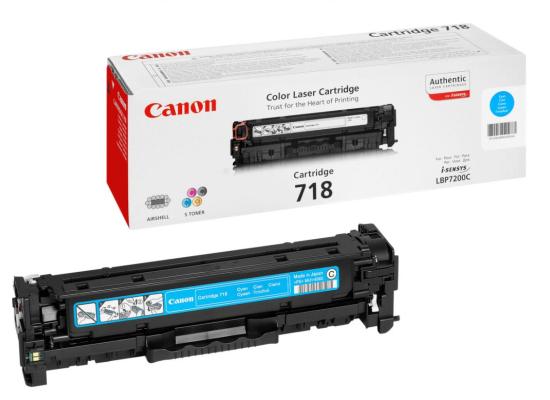 Canon Toner Cartridge, Cyan EP-718C (Original)