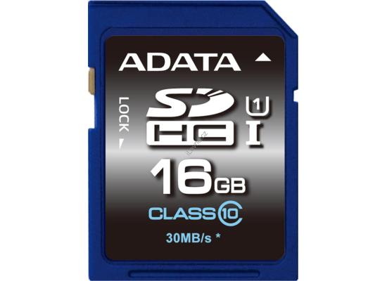 ADATA SDHC Memory Card Class 10 UHS-L Premier (16GB) 