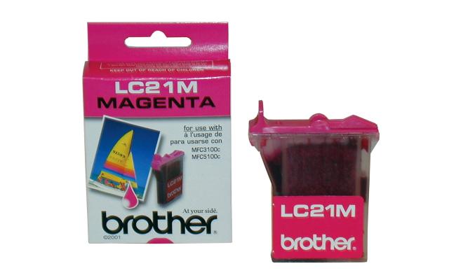 Brother Ink LC-21 Magenta (Original)