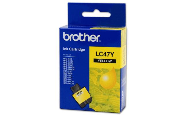 Brother Ink LC-47 Yellow (Original)