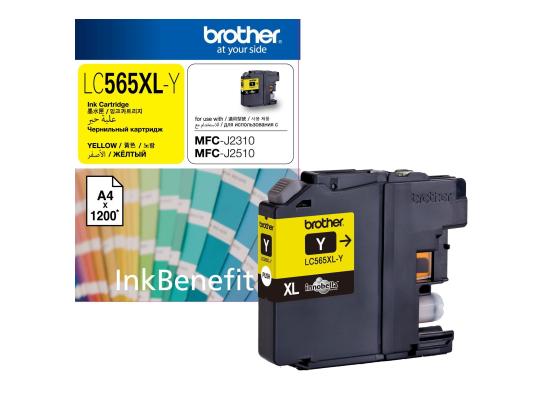 Brother Ink LC-565 Yellow (Original)
