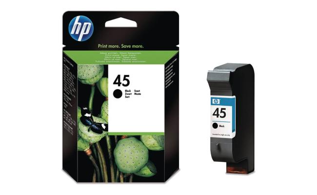 HP 51645AE (45) Black Ink Cartridge (Original)