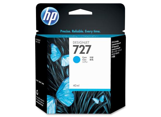 HP B3P13A (727) Cyan Ink Cartridge (Original)